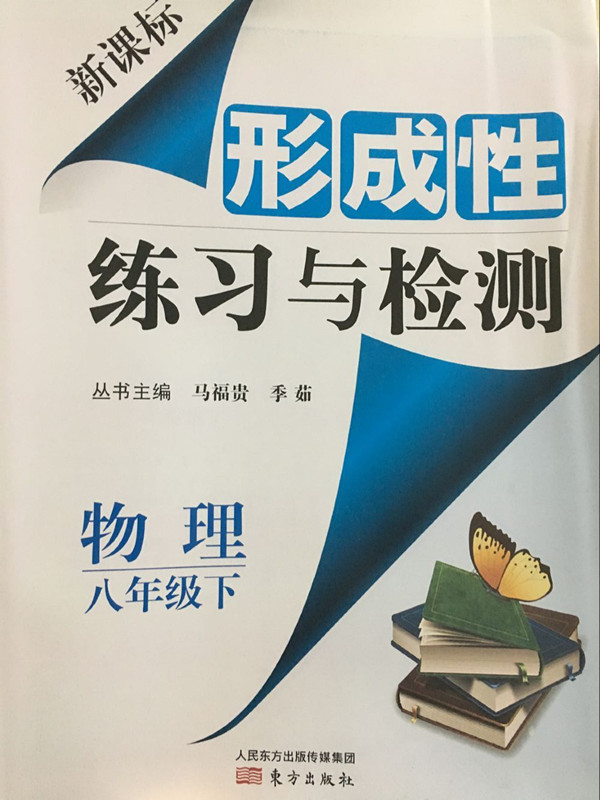 新课标 形成性练习与检测 八年级物理下册